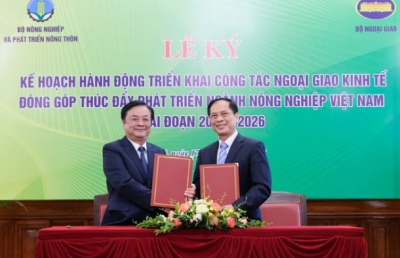 Ngoại giao kinh tế đóng góp thúc đẩy phát triển ngành nông nghiệp Việt Nam