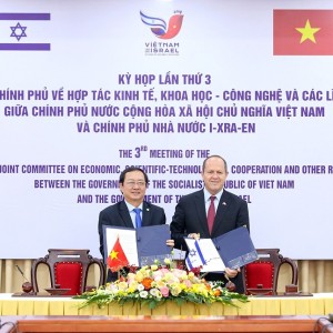 Việt Nam - Israel thúc đẩy hợp tác khoa học, công nghệ và đổi mới sáng tạo