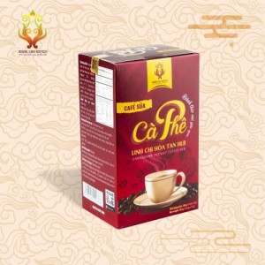 Cà phê Linh chi hòa tan  - Hoàng Linh Biotech - Hộp 192g