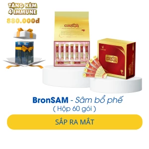 BronSAM - Sâm Bổ Phế (60 gói) - SA SÂM VIỆT