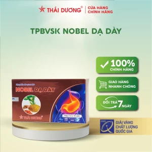 TPBVSK Nobel Dạ Dày - Sao Thái Dương - Hộp 3 vỉ x vỉ 15 viên